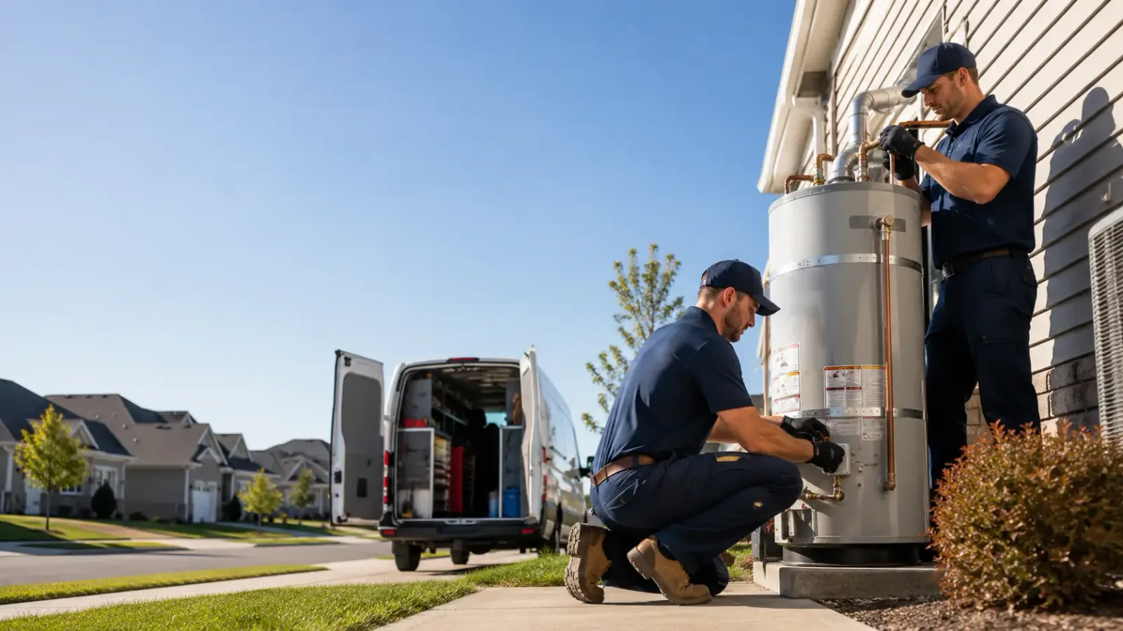 Water Heater Installation in Pemberton, OH